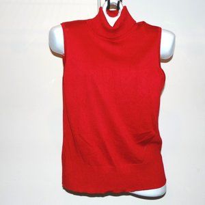 CABLE & GAUGE Red Turtleneck